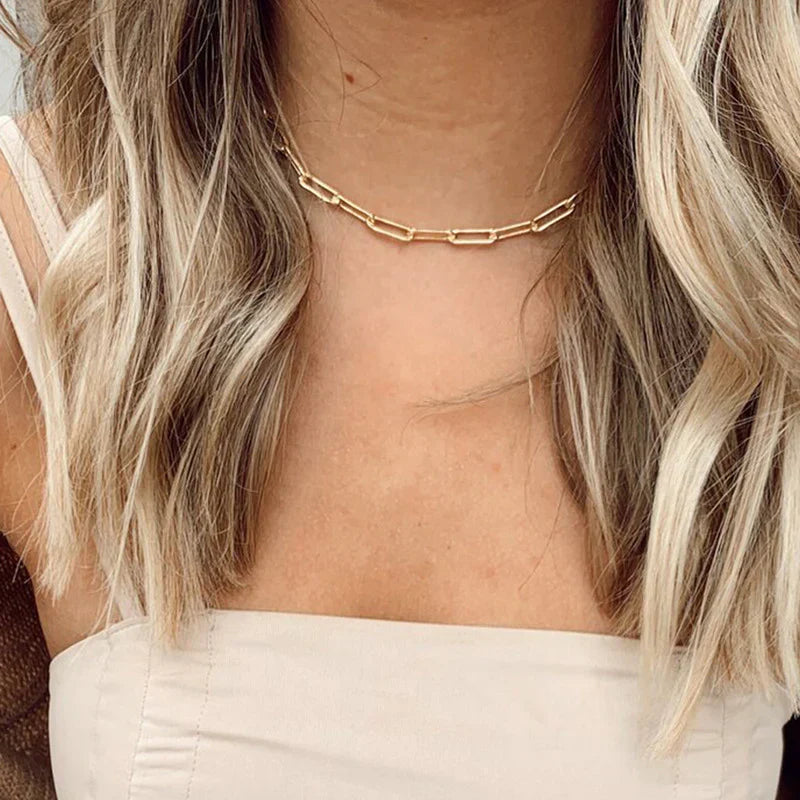 Collar Cadena Elegante Archen | Oro