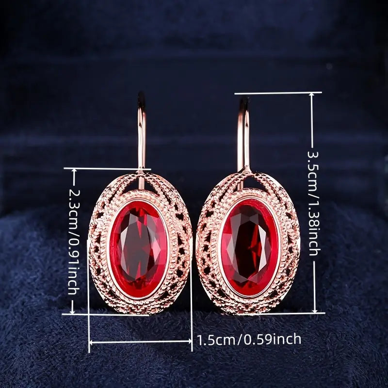 Pendientes Talessia Rougefort | Oro Rosa