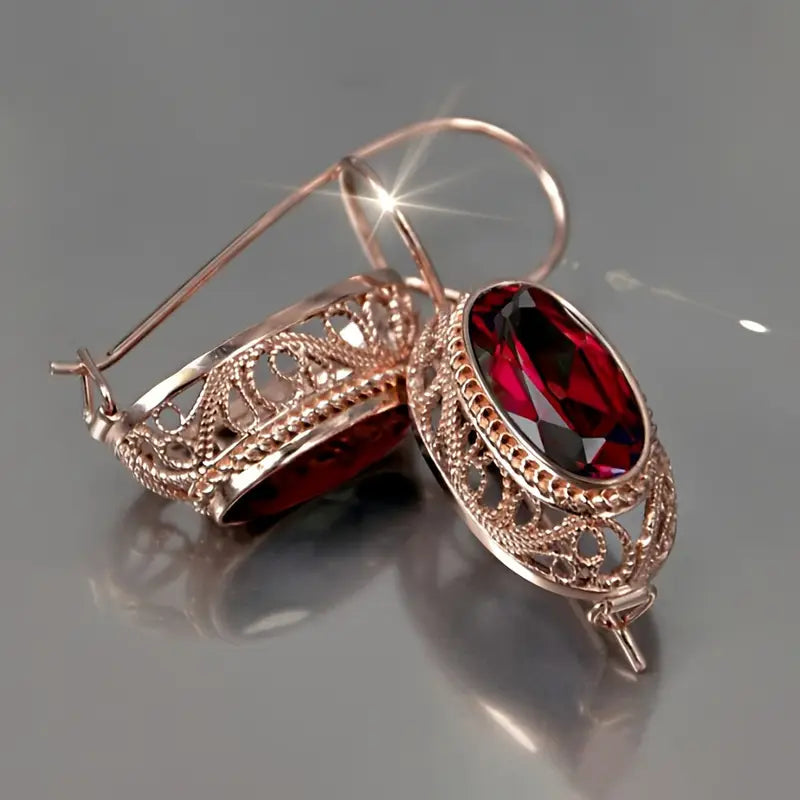 Pendientes Talessia Rougefort | Oro Rosa