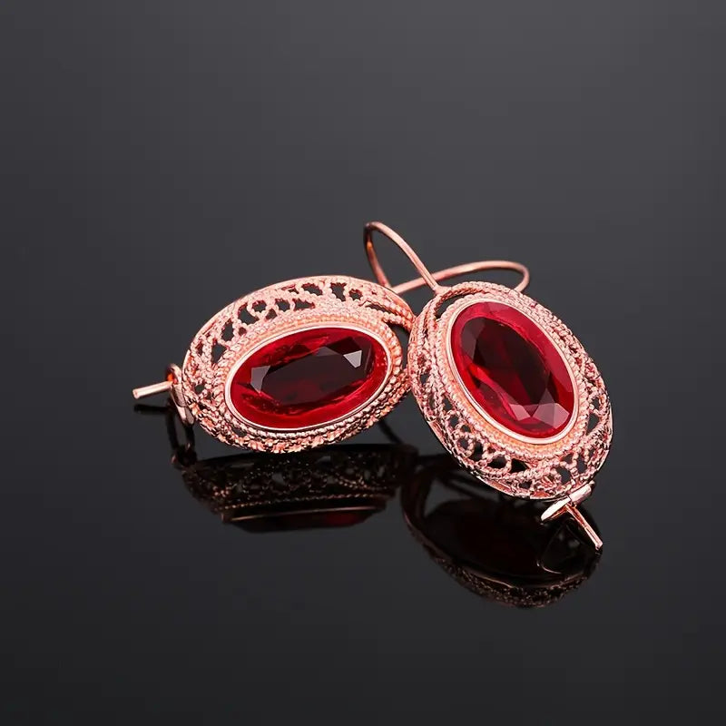 Pendientes Talessia Rougefort | Oro Rosa