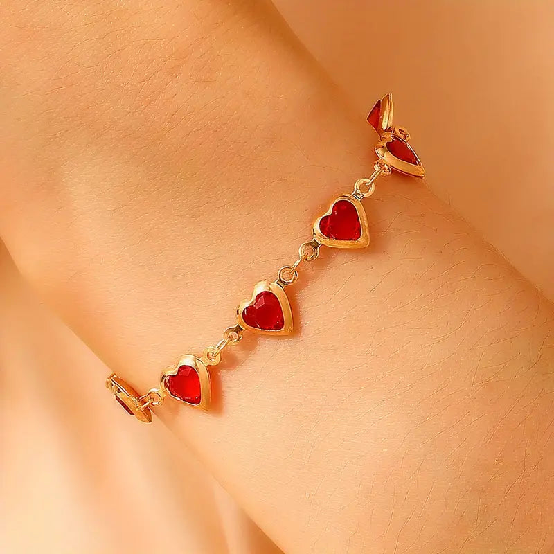 Pulsera Ophelyra Garnetelle | Oro