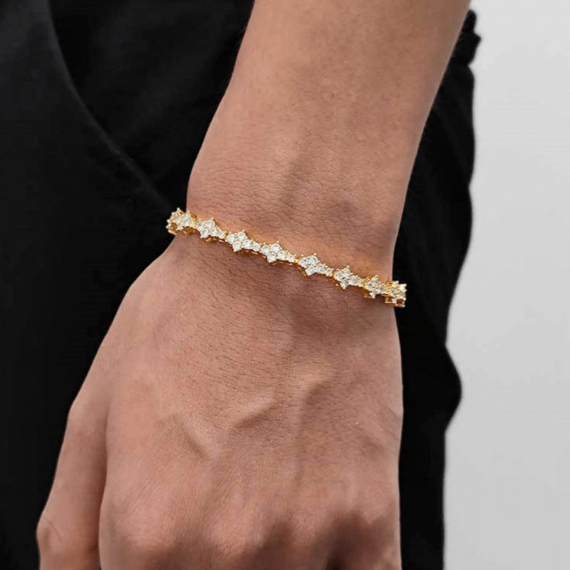 Pulsera de Tenis Clásica | Oro