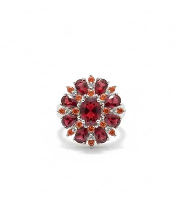 Anillo Pétalo Escarlata | Oro