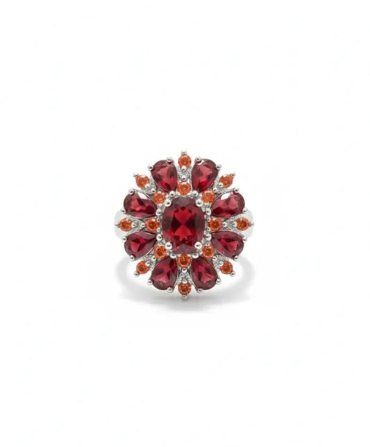 Anillo Pétalo Escarlata | Oro