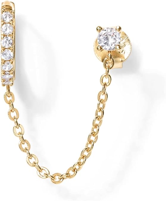 Pendientes Cadena Adella | Oro