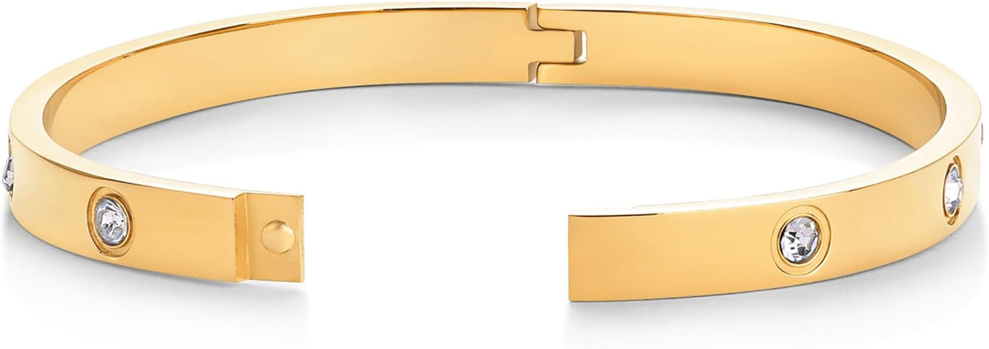 Pulsera Halo Puntos | Oro