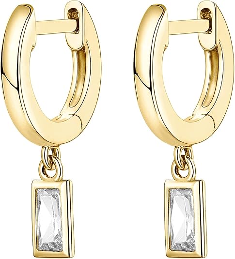 Pendientes Barra Colgante | Oro