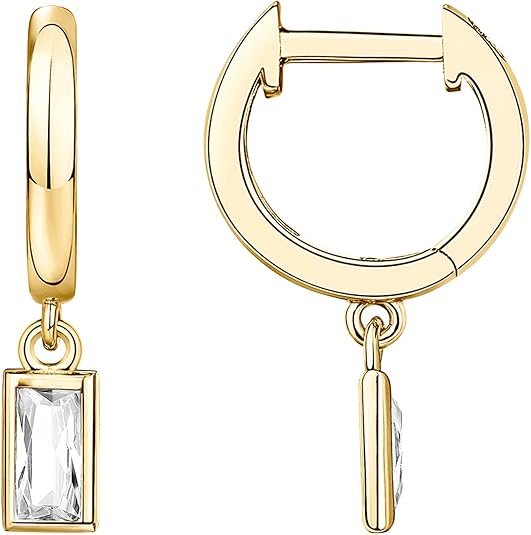 Pendientes Barra Colgante | Oro
