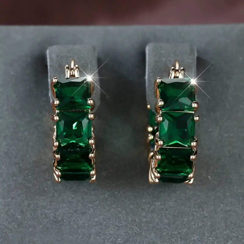 Pendientes Rowena Emeris | Oro