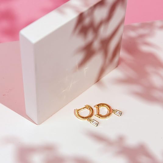 Pendientes Barra Colgante | Oro