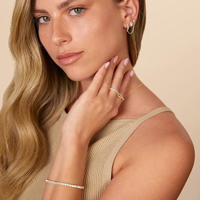Pendientes Cadena Adella | Oro