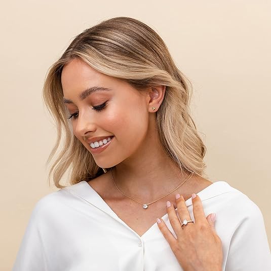 Collar Cristal Aurora | Oro