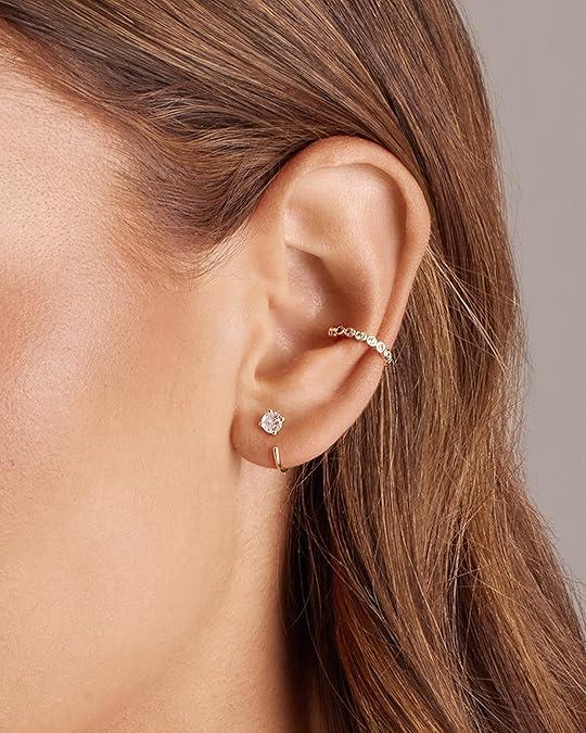 Aros Punta Chispa | Oro