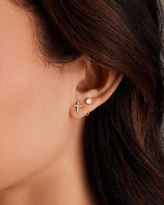 Aros Punta Chispa | Oro