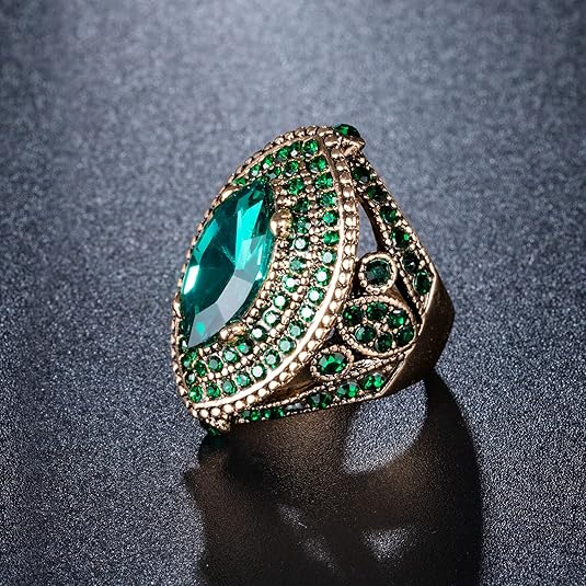 Anillo Regent Esmeralda | Oro