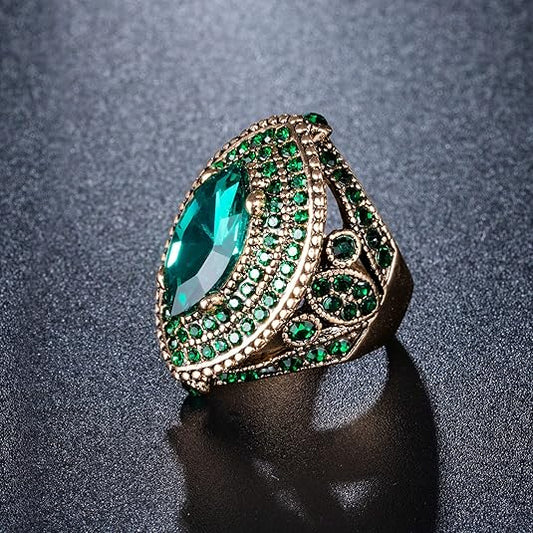 Anillo Regent Esmeralda | Oro