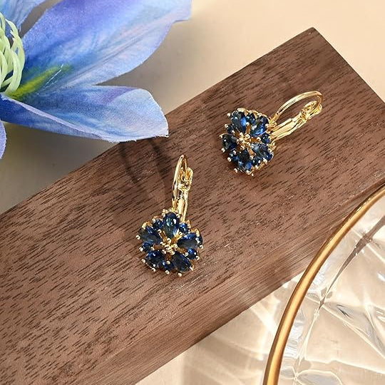 Pendientes Flor Calina | Oro