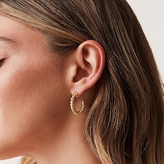 Aros Trenzados | Oro
