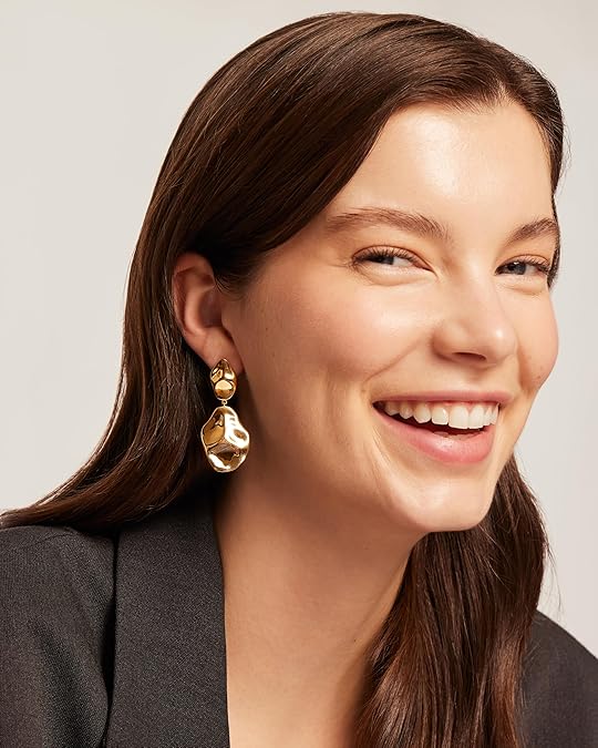 Pendientes Onda Ripple | Oro