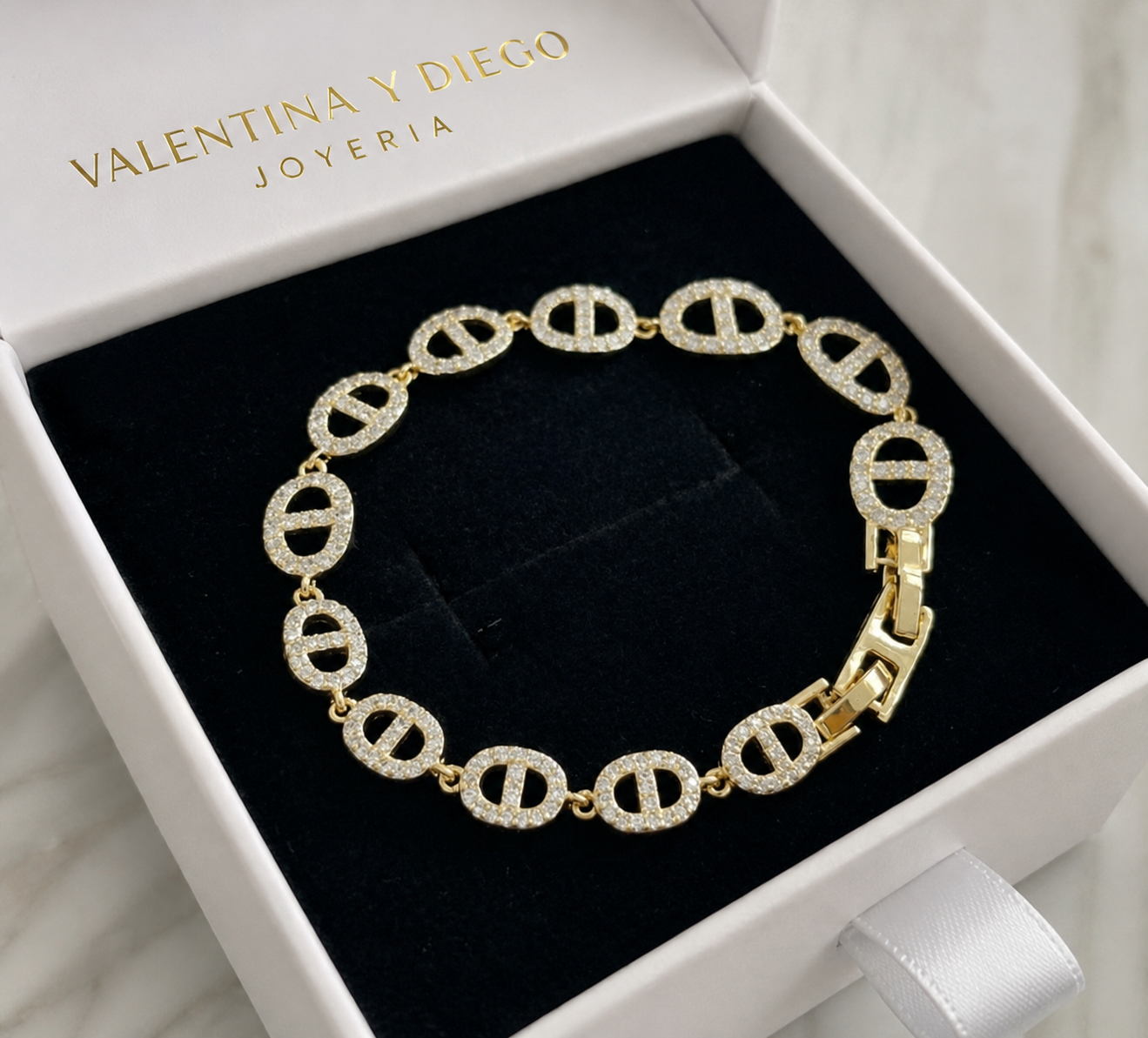 Pulsera Isla Marina | Oro