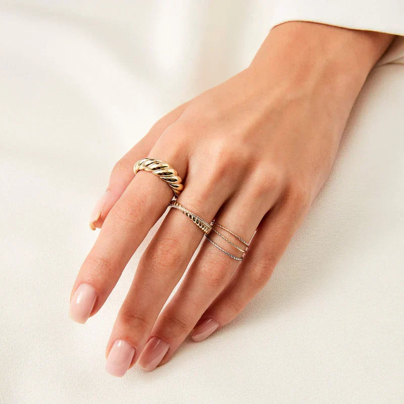 Anillo Croissant | Oro