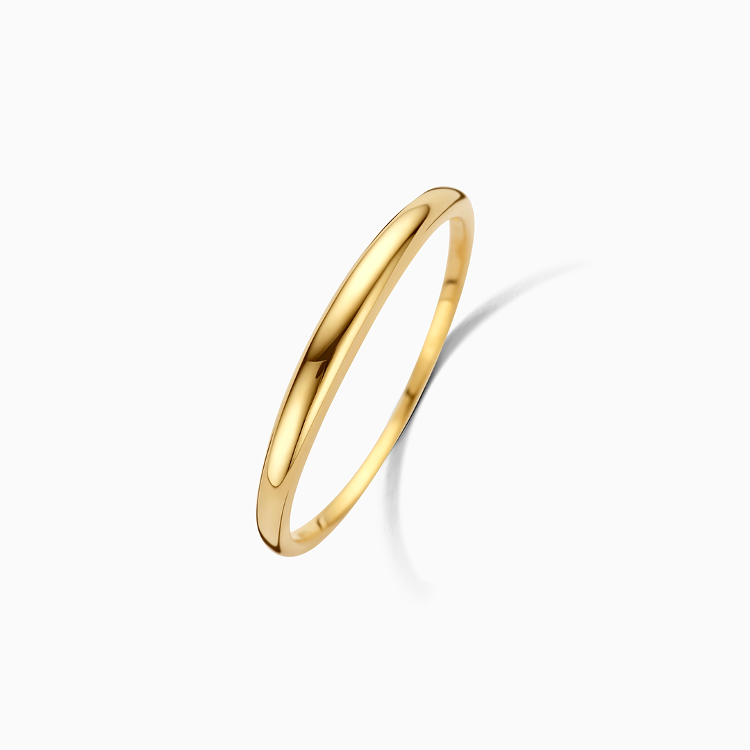 Anillo Domo Delgado | Oro