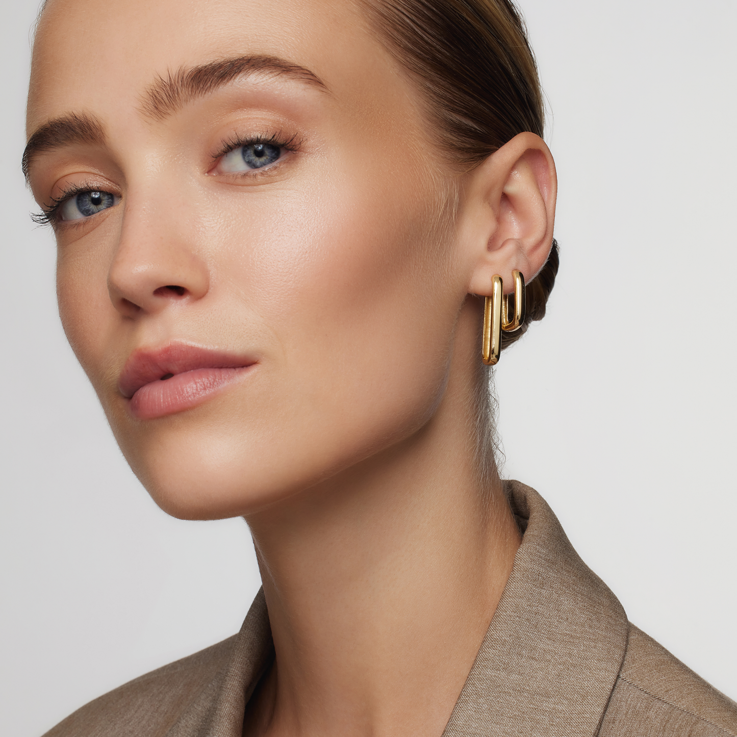 Aros Icon Grandes | Oro