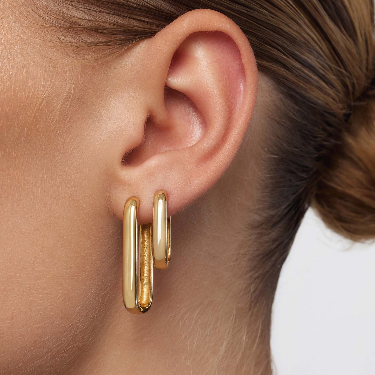 Aros Icon Grandes | Oro