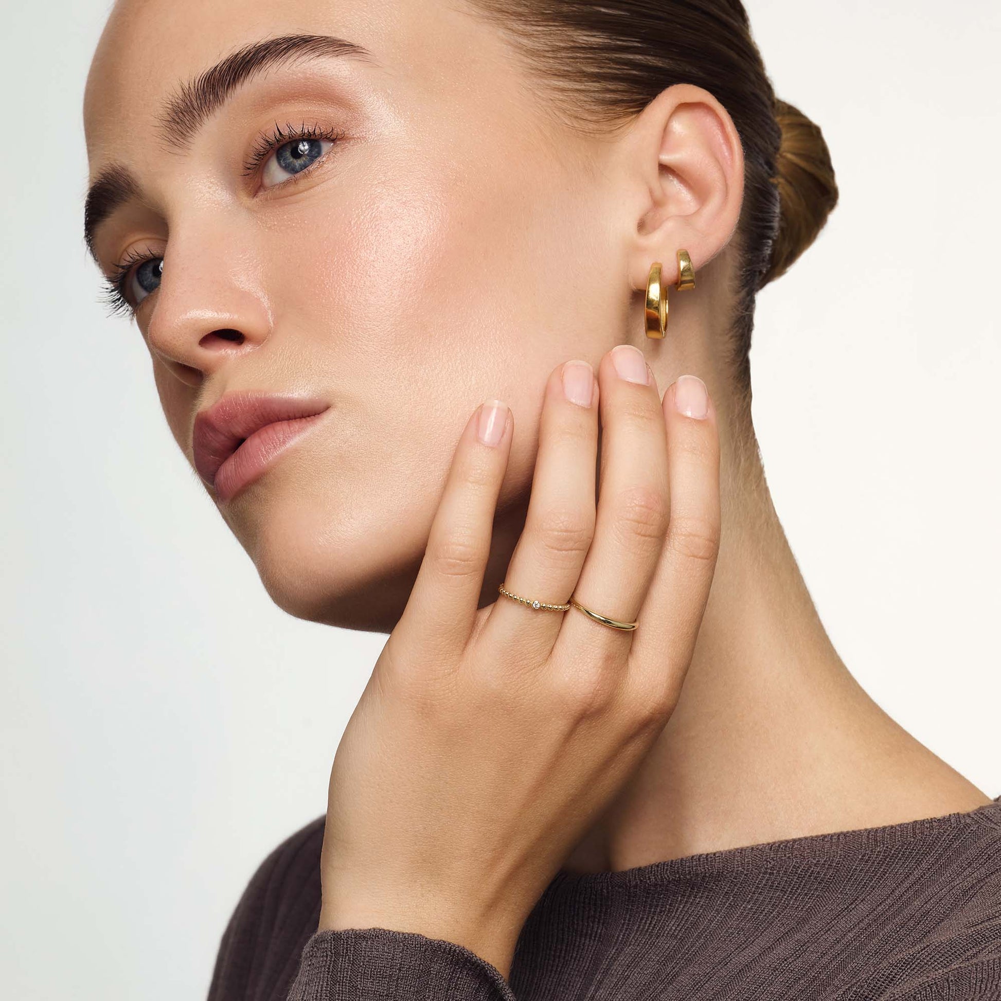 Anillo Domo Delgado | Oro