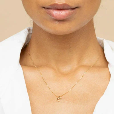 Collar con Letra Inicial | Oro