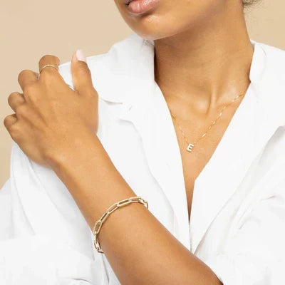 Collar con Letra Inicial | Oro
