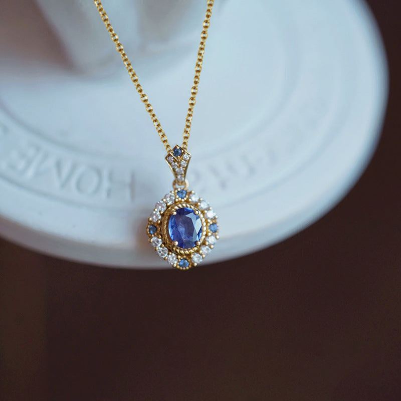 Collar Colgante Celeste Royale | Oro