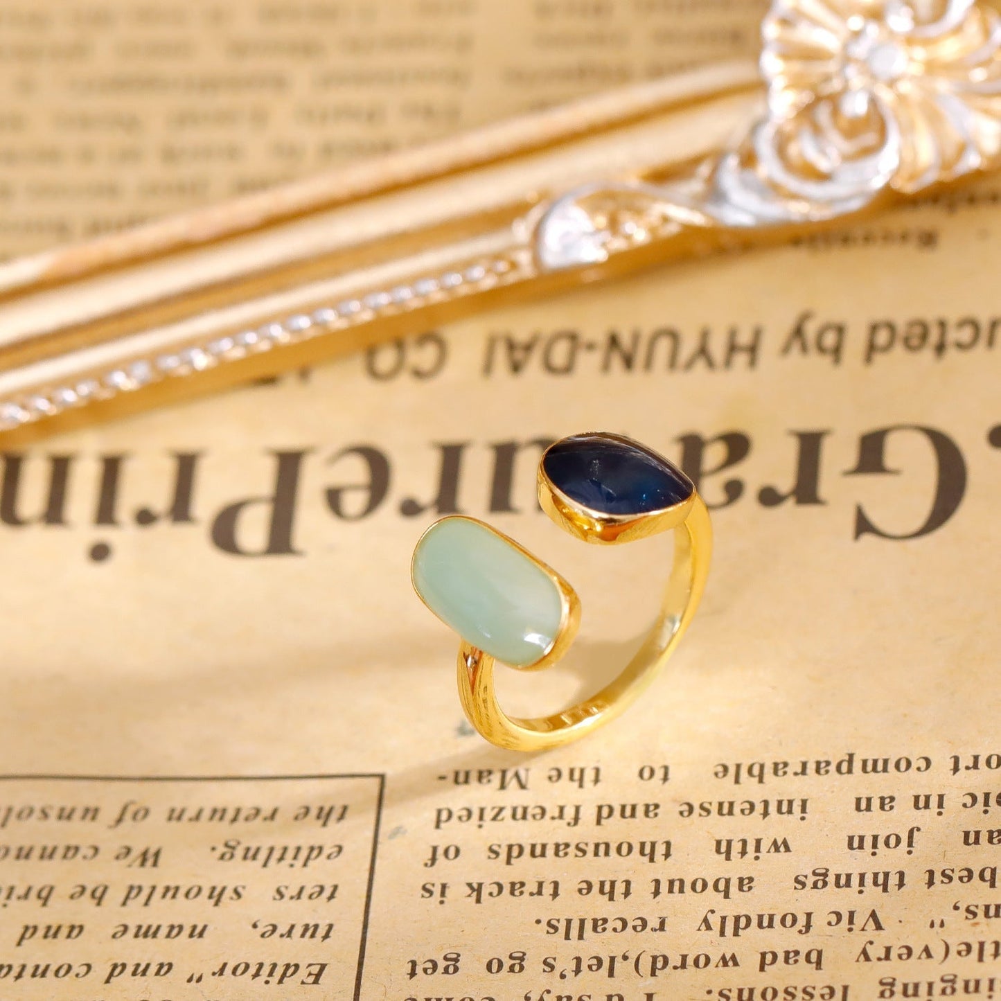 Anillo Envolvente Dúo Kaelis | Oro