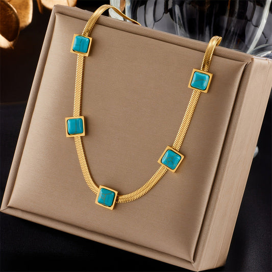 Collar Línea Costera Vionelle | Oro