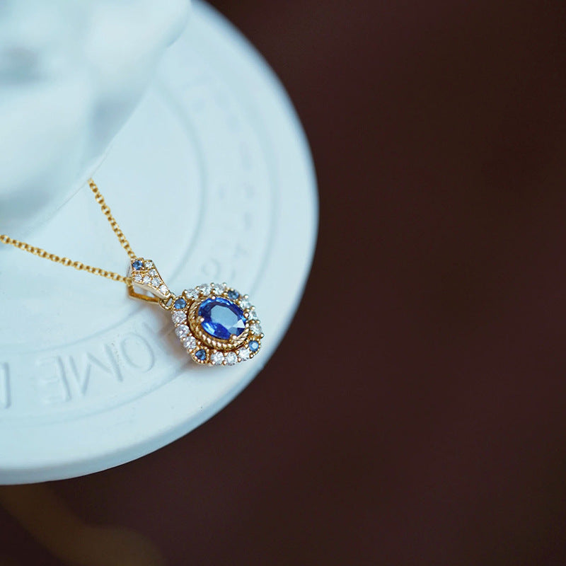 Collar Colgante Celeste Royale | Oro