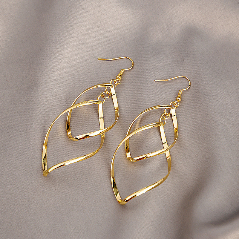 Pendientes Colgantes Minimalistas | Oro