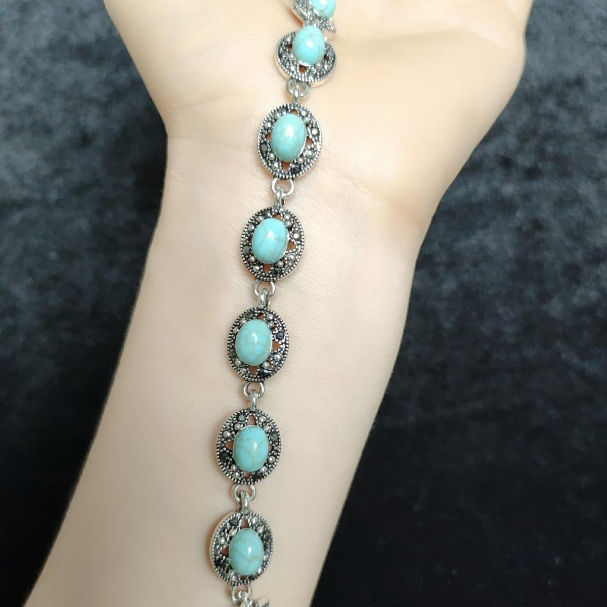 Pulsera Emblema Noble Corvelle | Oro Blanco