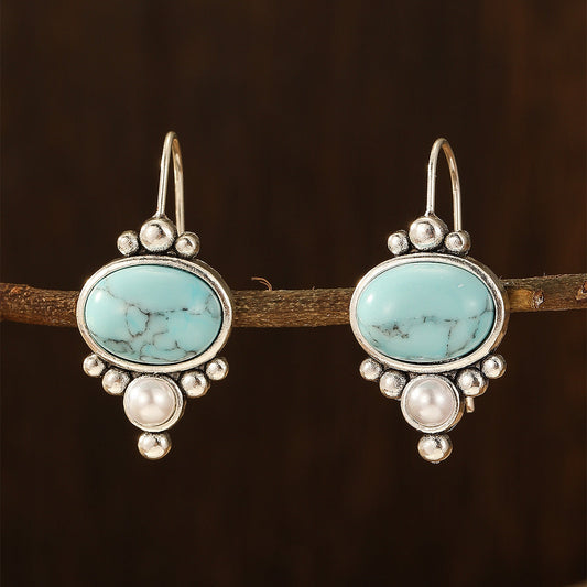 Pendientes Briselle Shorelight | Oro Blanco