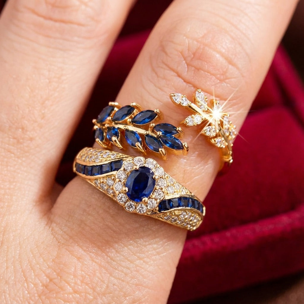 Set de Anillos Avelisse Moraziel | Oro