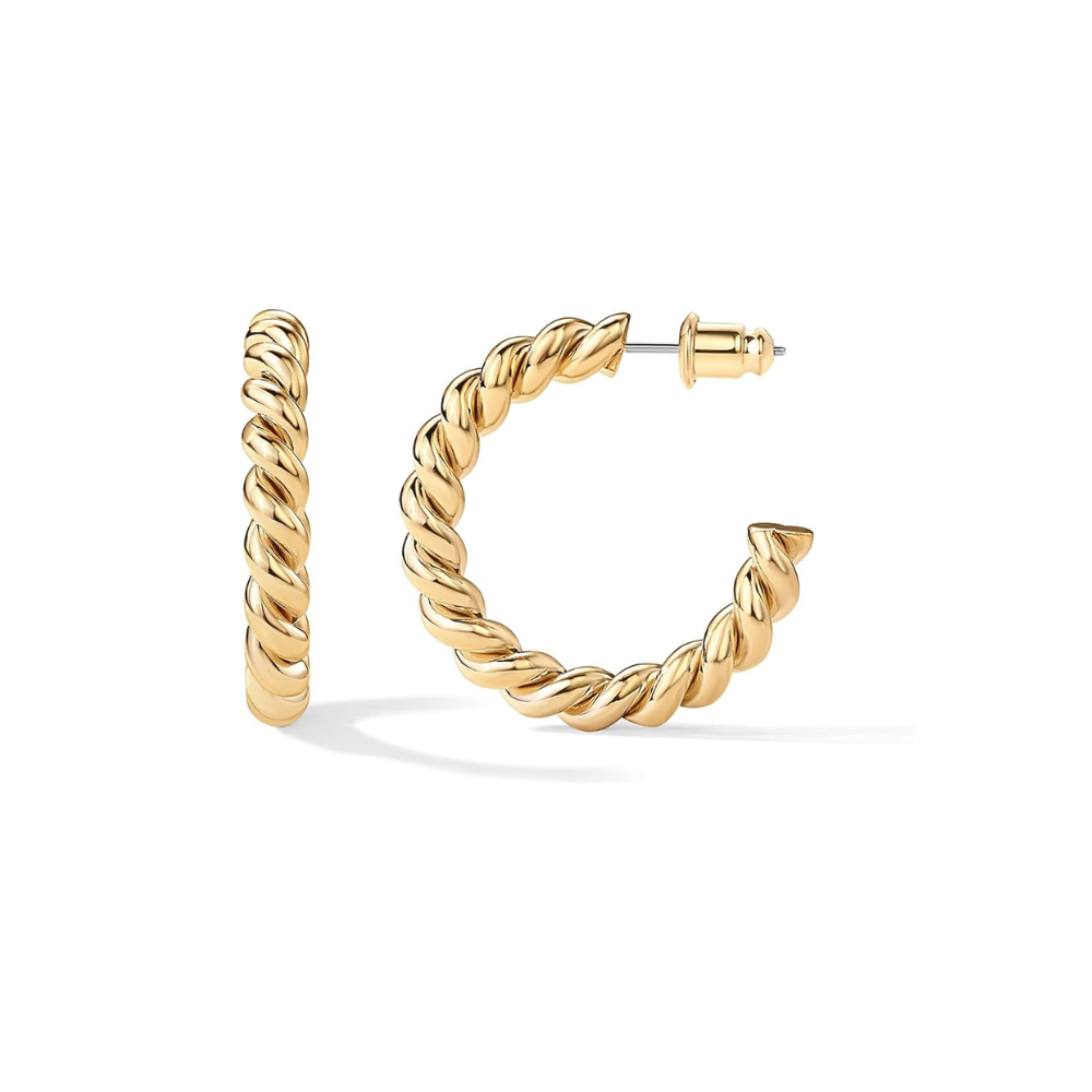 Aros Trenzados | Oro