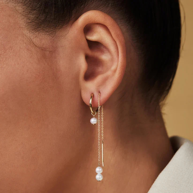 Pendientes Crest Delia | Oro