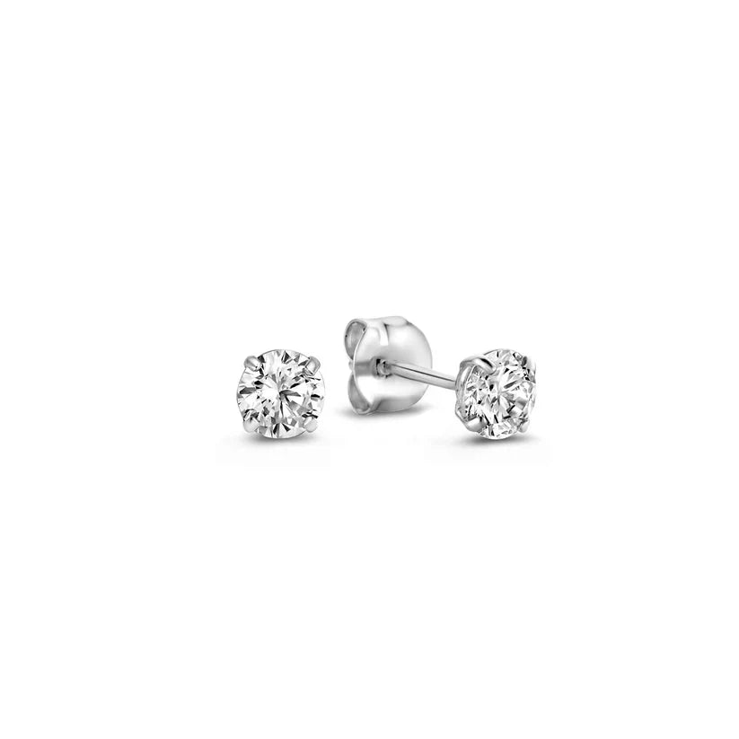 Pendientes Studs de Piedra Larmes de Lune | Oro