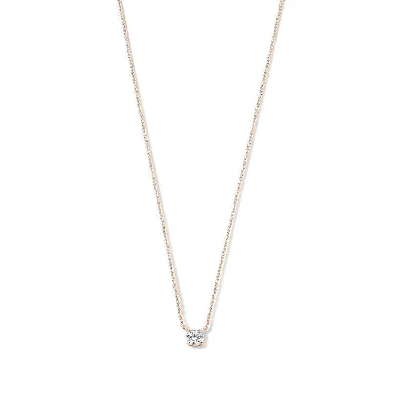 Collar Moissanite Cléa | Oro