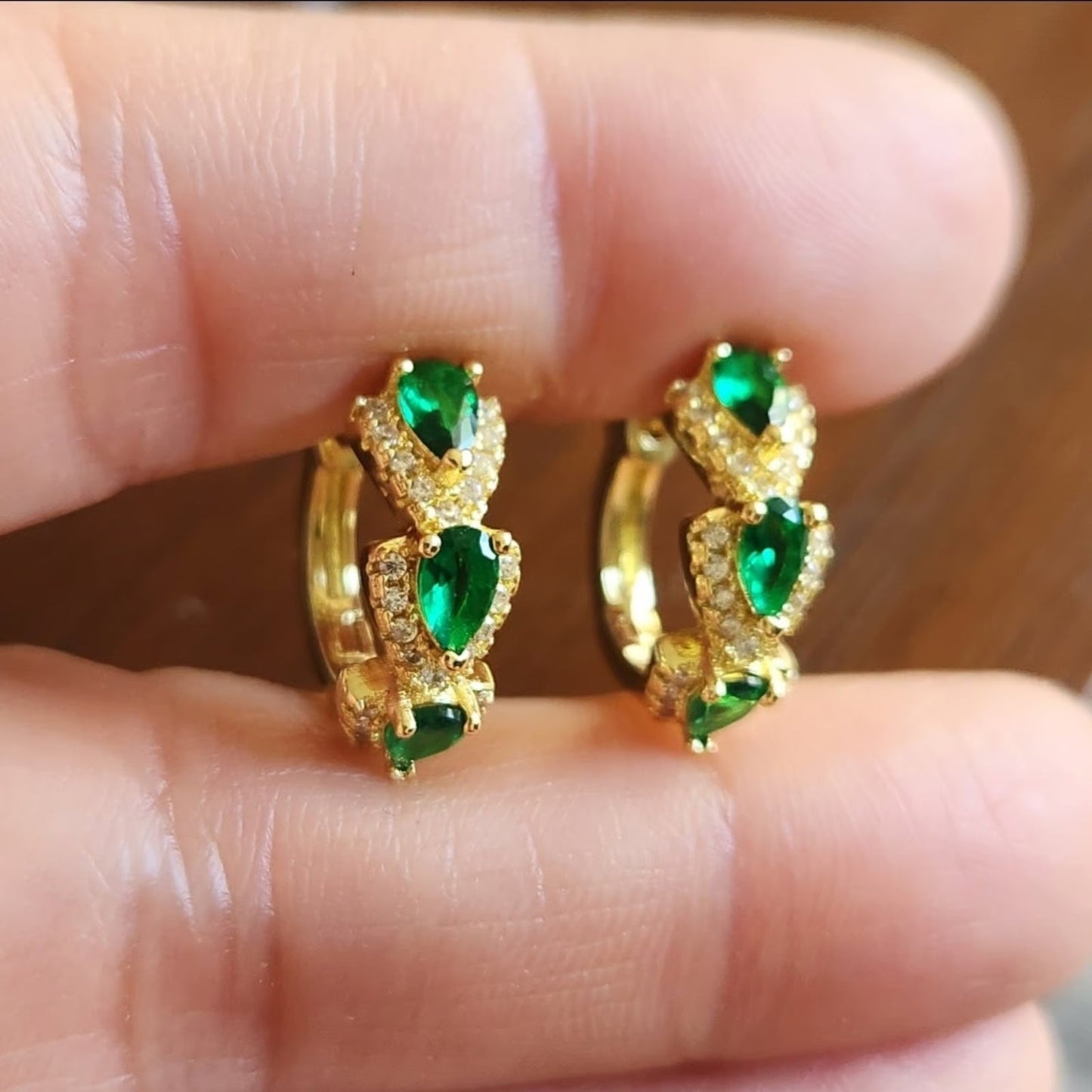 Pendientes Sylvarra Jadelisse | Oro