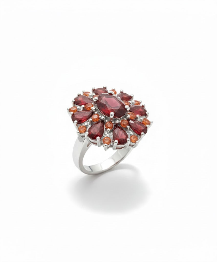 Anillo Pétalo Escarlata | Oro