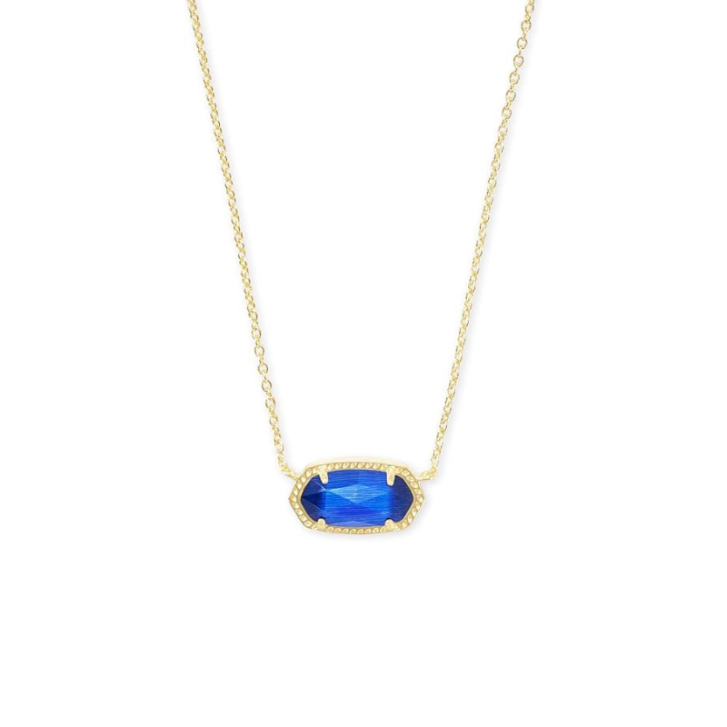 Collar Zafiro Ovalado Clásico | Oro