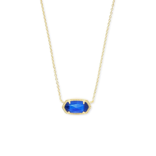 Collar Zafiro Ovalado Clásico | Oro