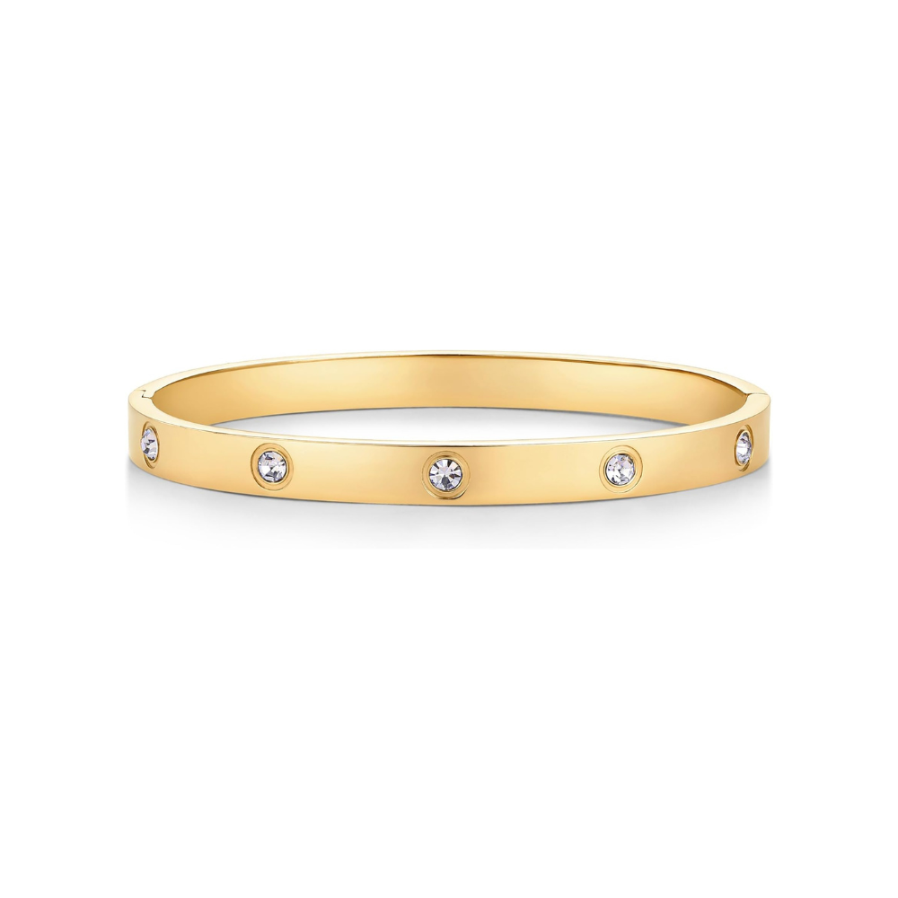 Pulsera Halo Puntos | Oro