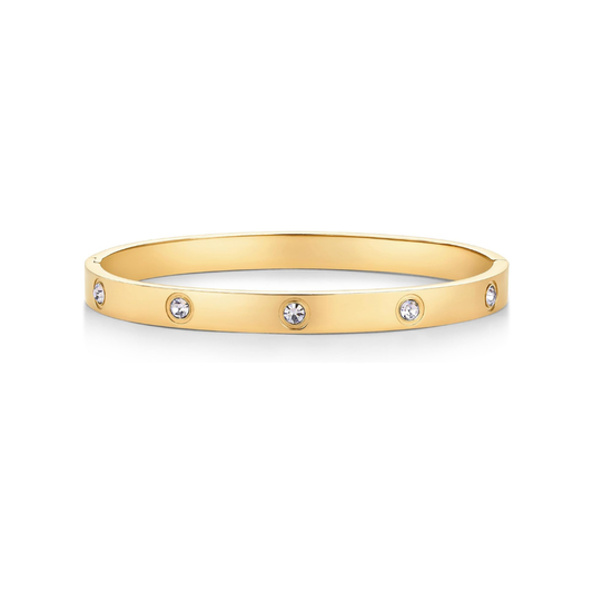 Pulsera Halo Puntos | Oro